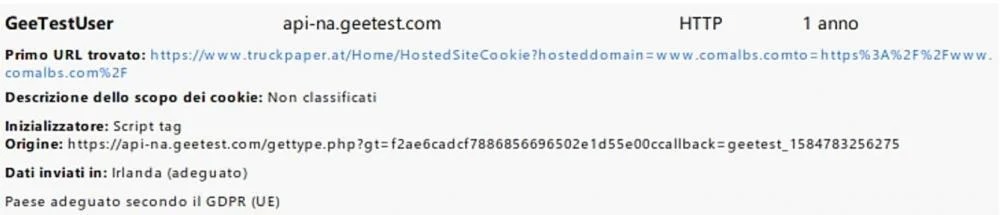 Cookie per cui è richiesto il consenso stats 3